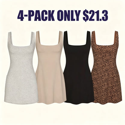 Women's Cotton Jersey Mini Dress