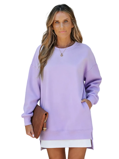 Women's long-sleeved pullover