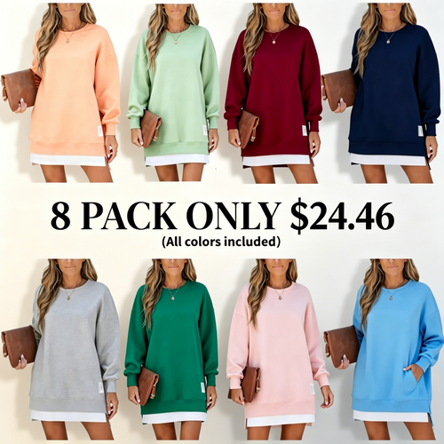 Women's long-sleeved pullover