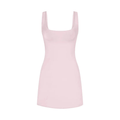 Women's Cotton Jersey Mini Dress