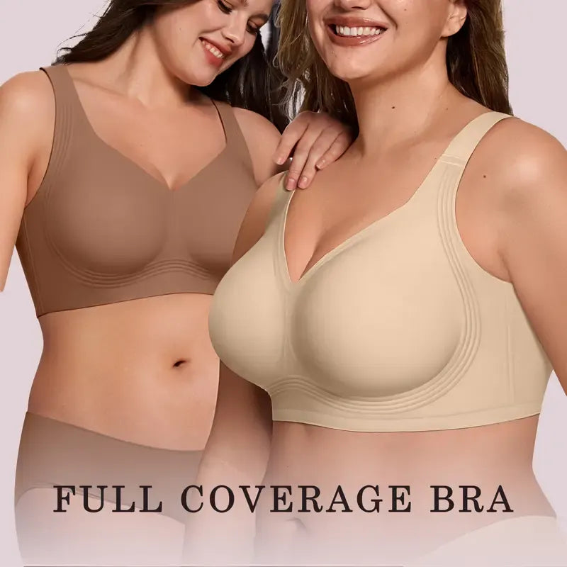 ⏰Hot Sale-Women's Day!!! Women Jelly Bras Wirefree Full Coverage