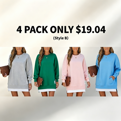 Women's long-sleeved pullover