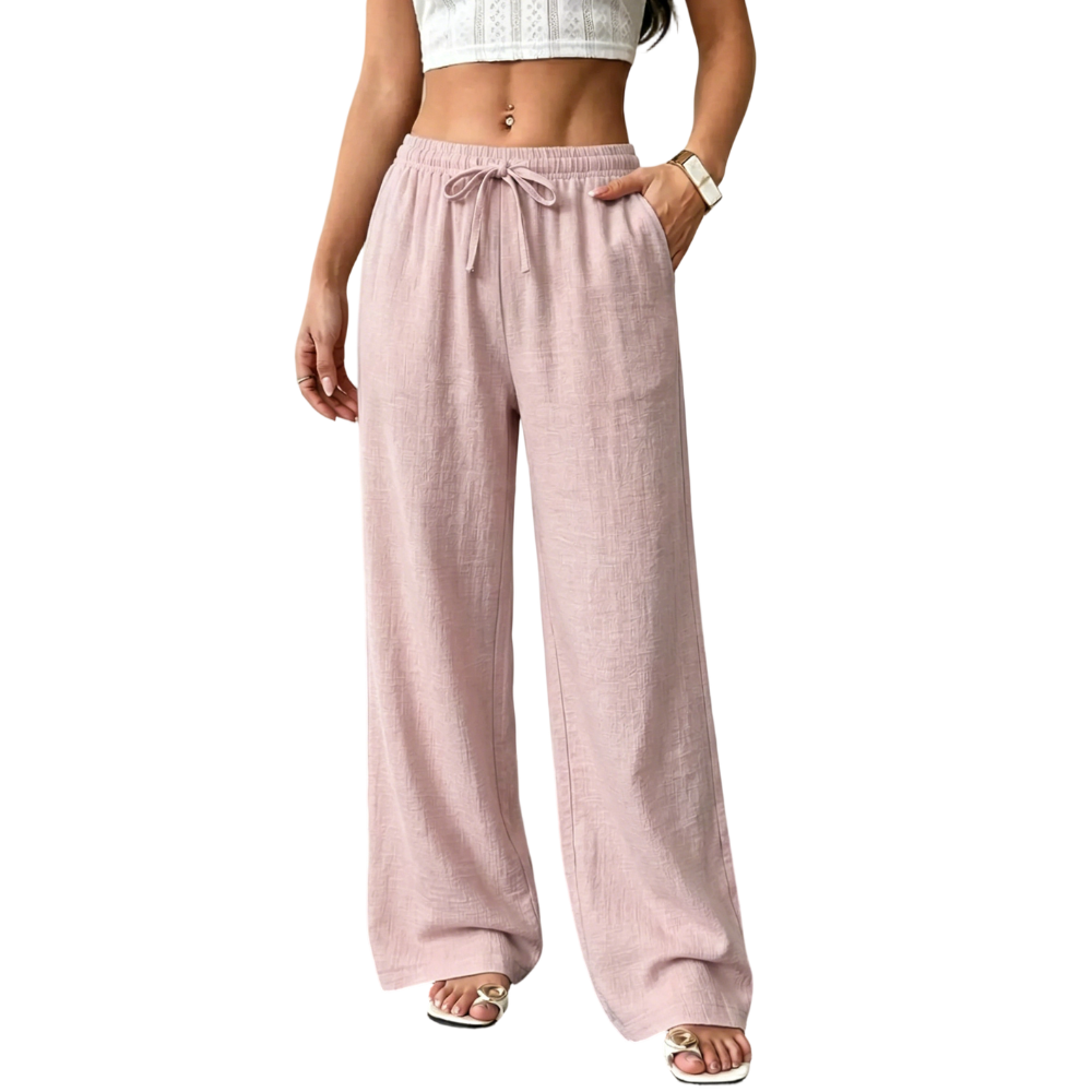 Women's Casual waist-cinching pants