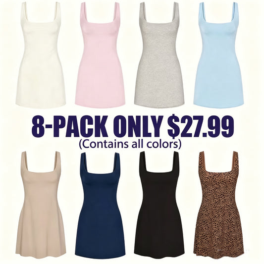 Women's Cotton Jersey Mini Dress
