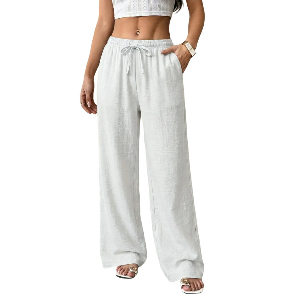 Women's Casual waist-cinching pants