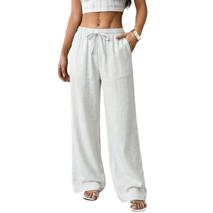 Women's Casual waist-cinching pants