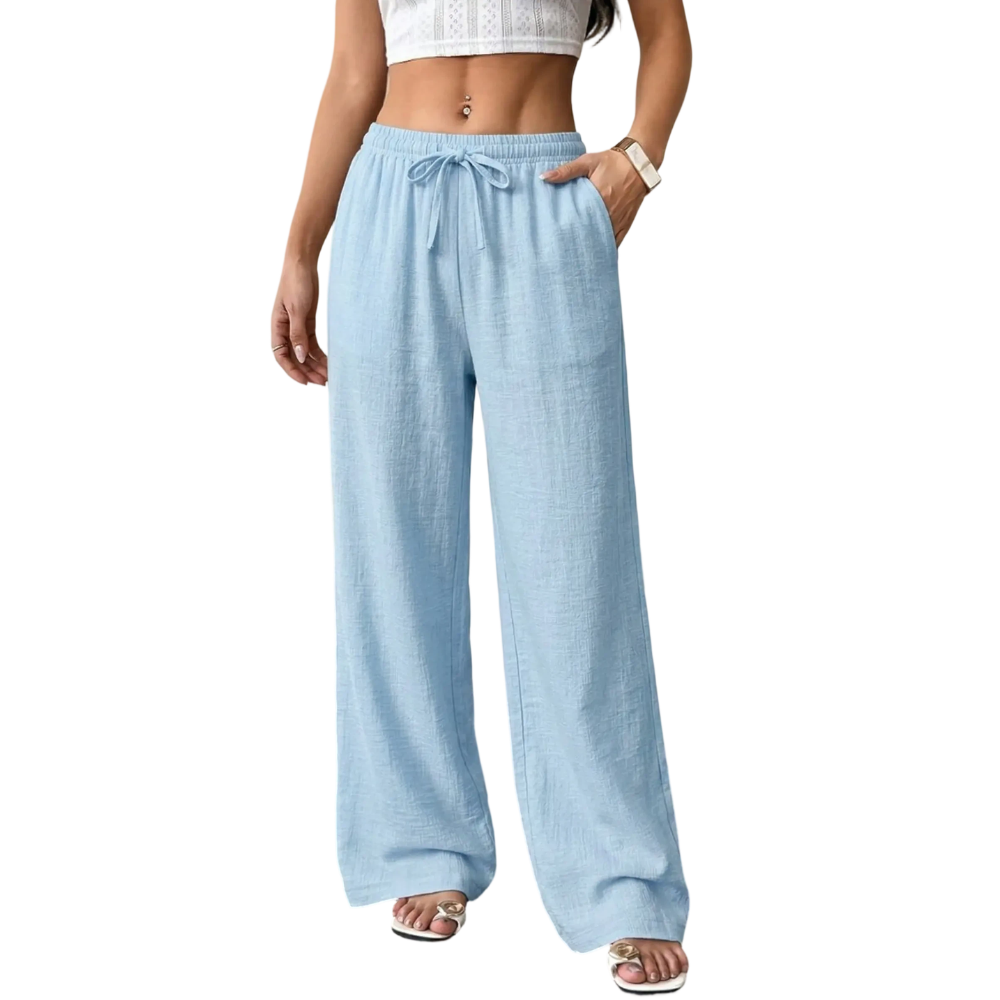Women's Casual waist-cinching pants