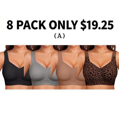 ⏰Hot Sale-Women's Day!!! Women Jelly Bras Wirefree Full Coverage