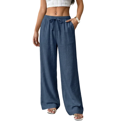 Women's Casual waist-cinching pants